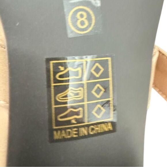 Journeee Collection Savvi Mary Jane Pump Heels Faux Leather Shoes Women’s Size 8 - Picture 9 of 15